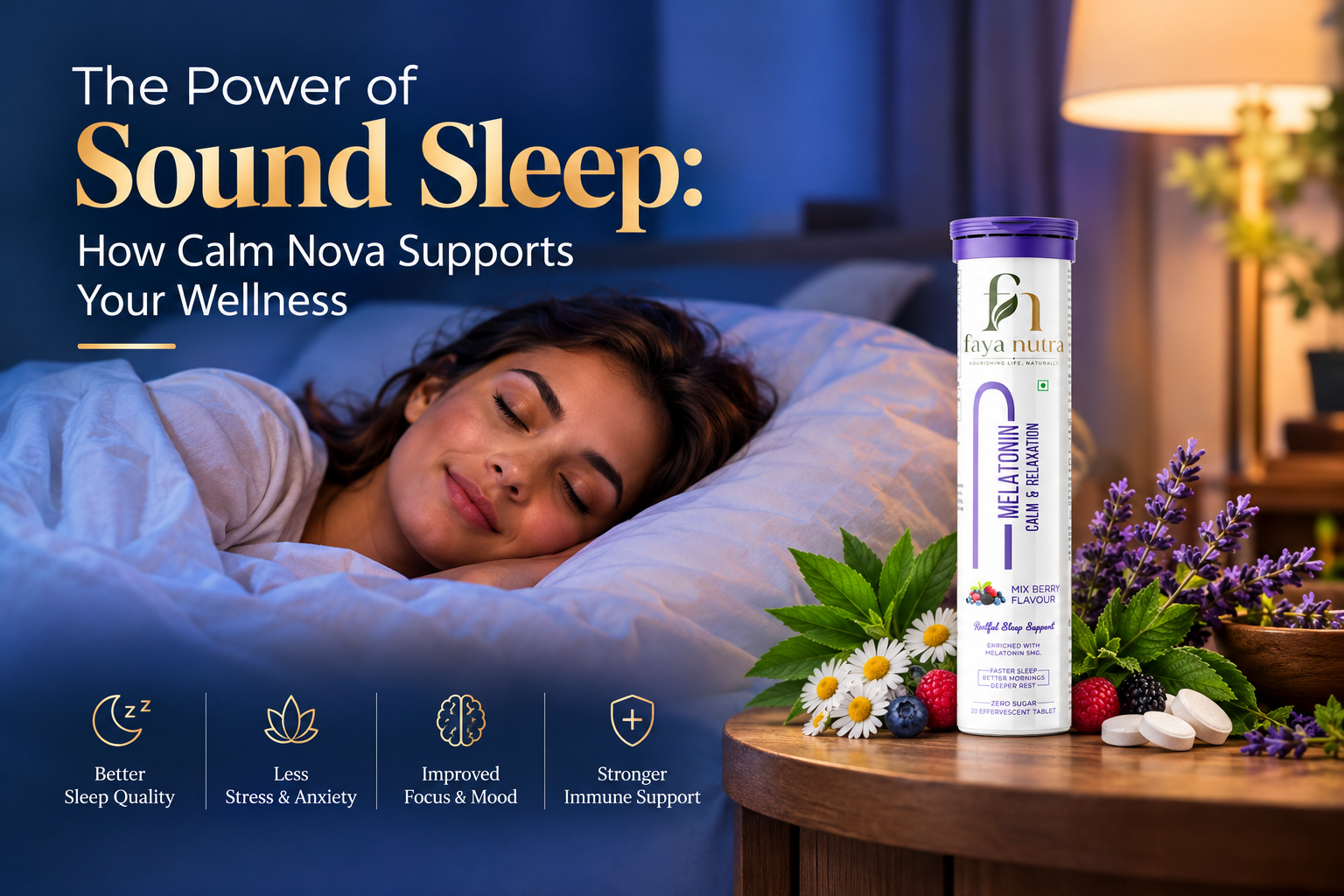 The Power of Sound Sleep: How Calm Nova Supports Your Wellness