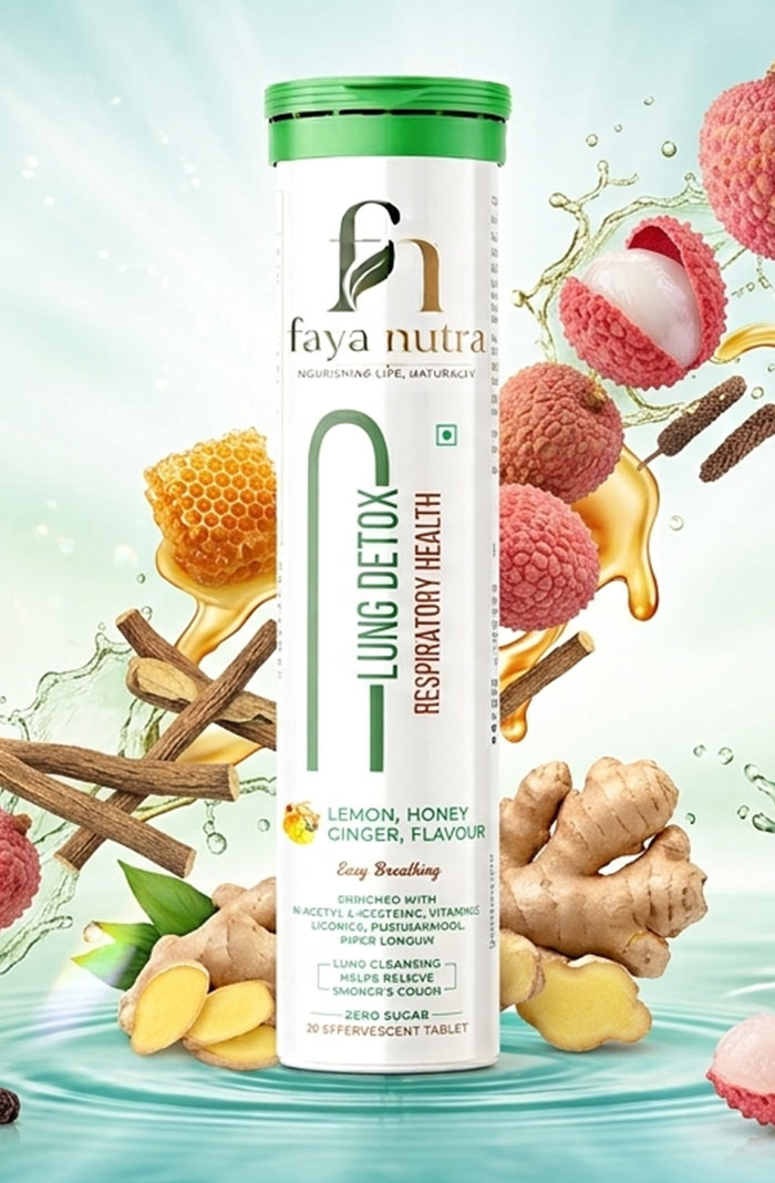 Faya Nutra Lung Detox -Respiratory Health